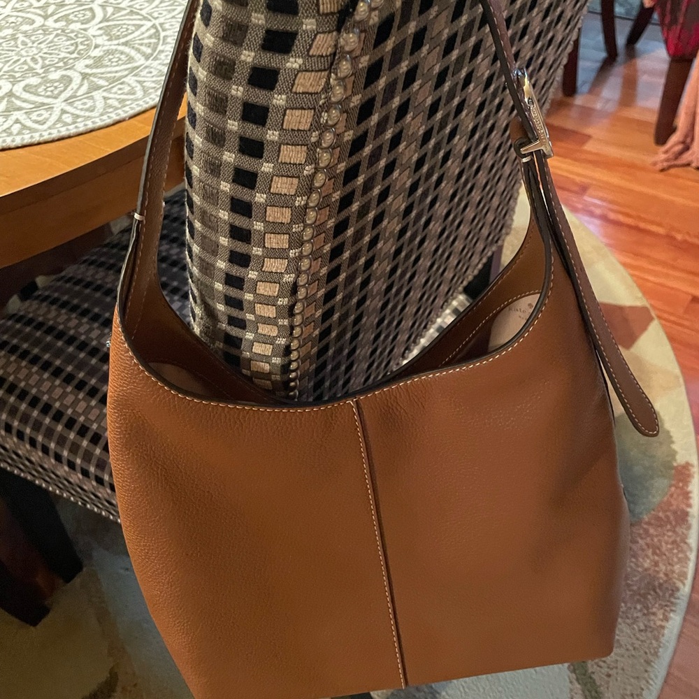 Kate Spade 454 Large Shoulder Bag Warm Gingerbread - Picture 3 of 13